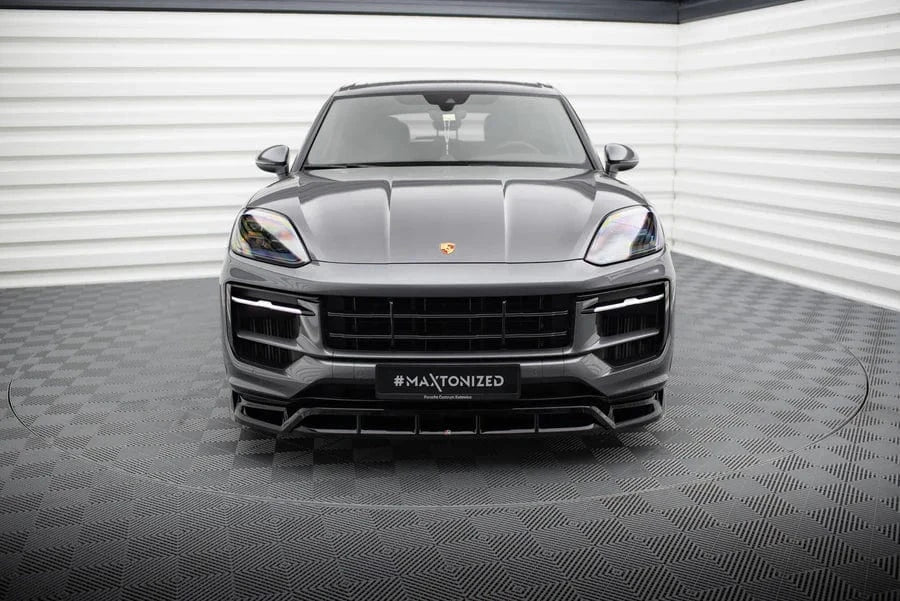 Maxton Design Front Splitter Porsche Cayenne SUV / Coupe Mk3 Facelift