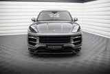 Maxton Design Front Splitter Porsche Cayenne SUV / Coupe Mk3 Facelift