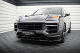 Maxton Design Front Splitter Porsche Cayenne SUV / Coupe Mk3 Facelift
