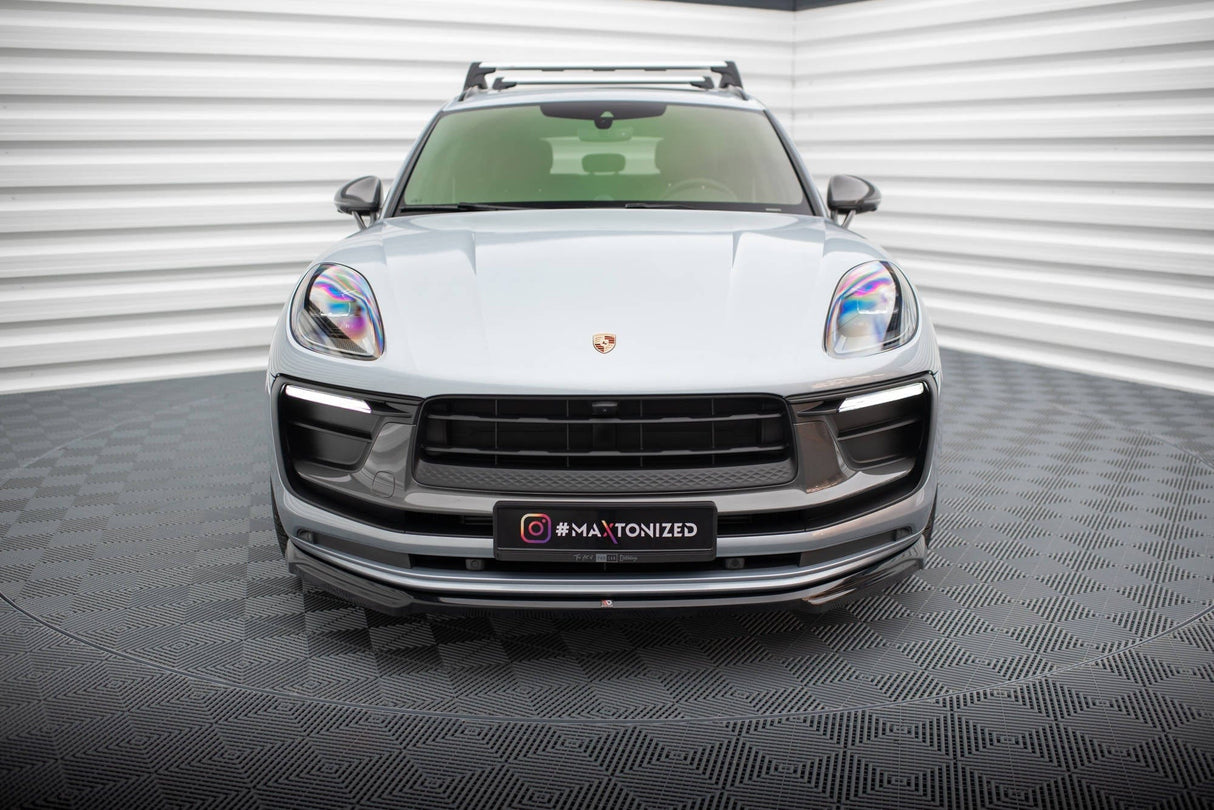 Maxton Design Front Splitter Porsche Macan Mk1 Facelift 2