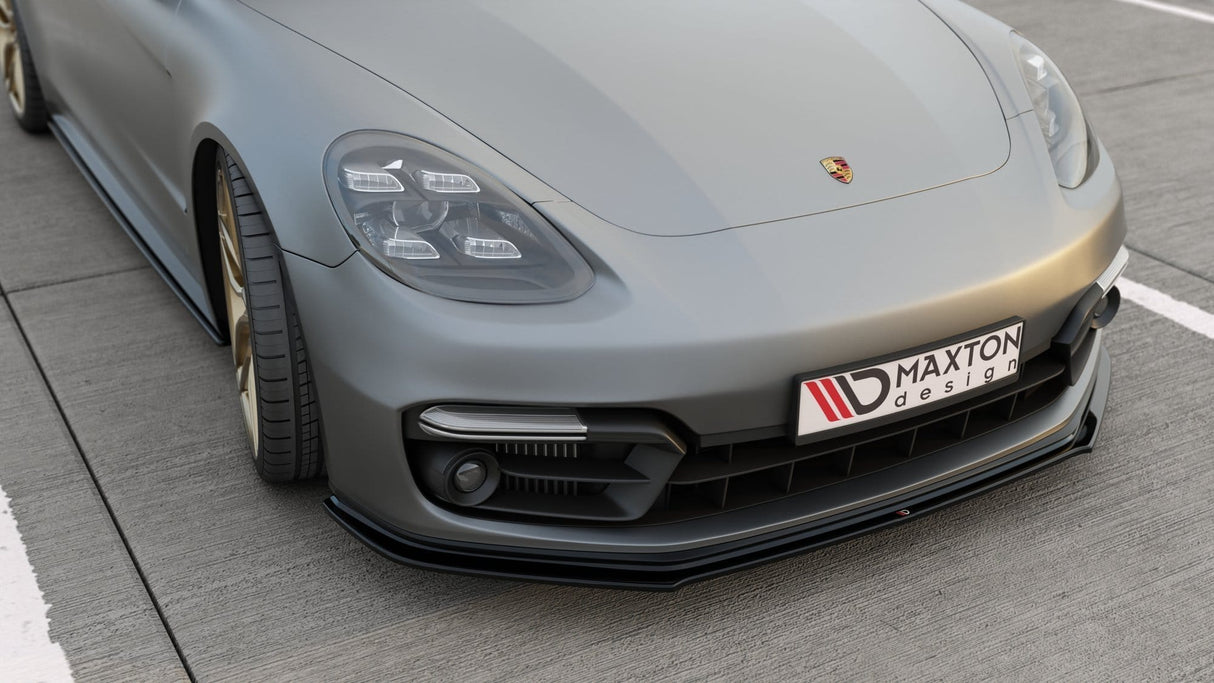 Maxton Design Front Splitter Porsche Panamera Turbo / GTS 971
