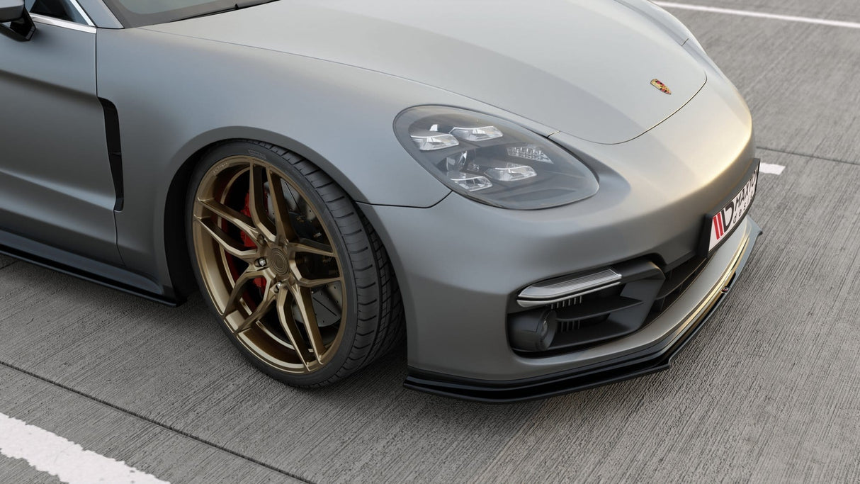Maxton Design Front Splitter Porsche Panamera Turbo / GTS 971