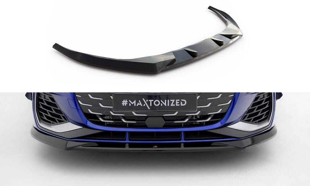 Maxton Design Front Splitter V.1 Audi A3 S-Line Sedan / S3 Sedan 8Y Facelift