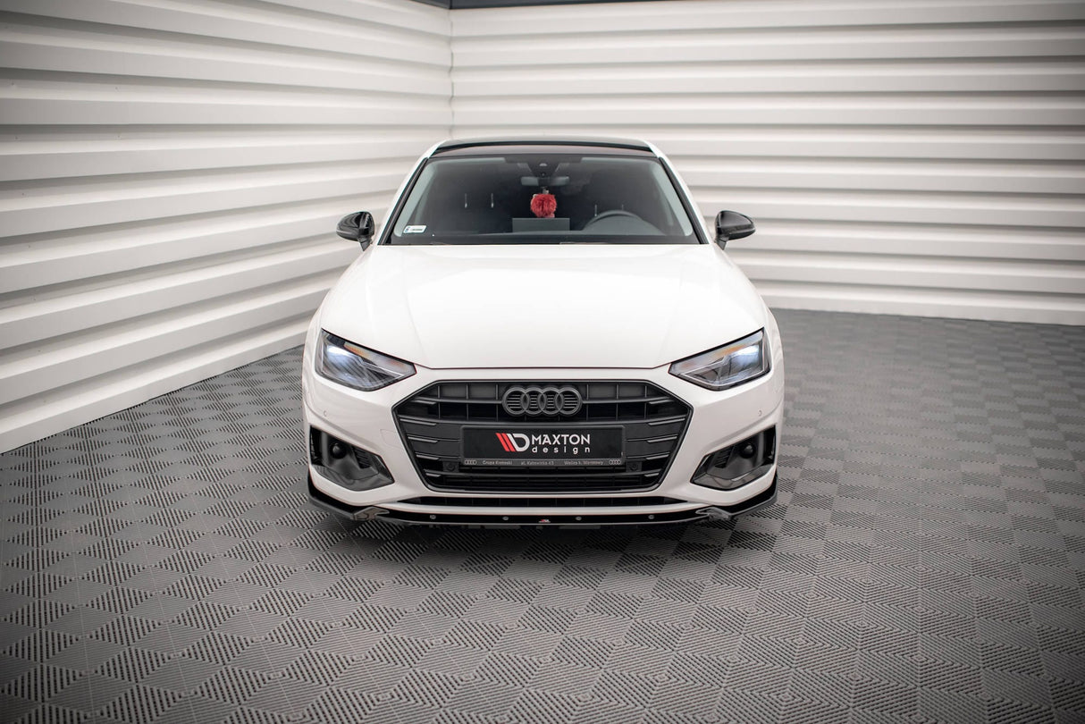 Maxton Design Front Splitter V.1 Audi A4 B9 Facelift (Standard)