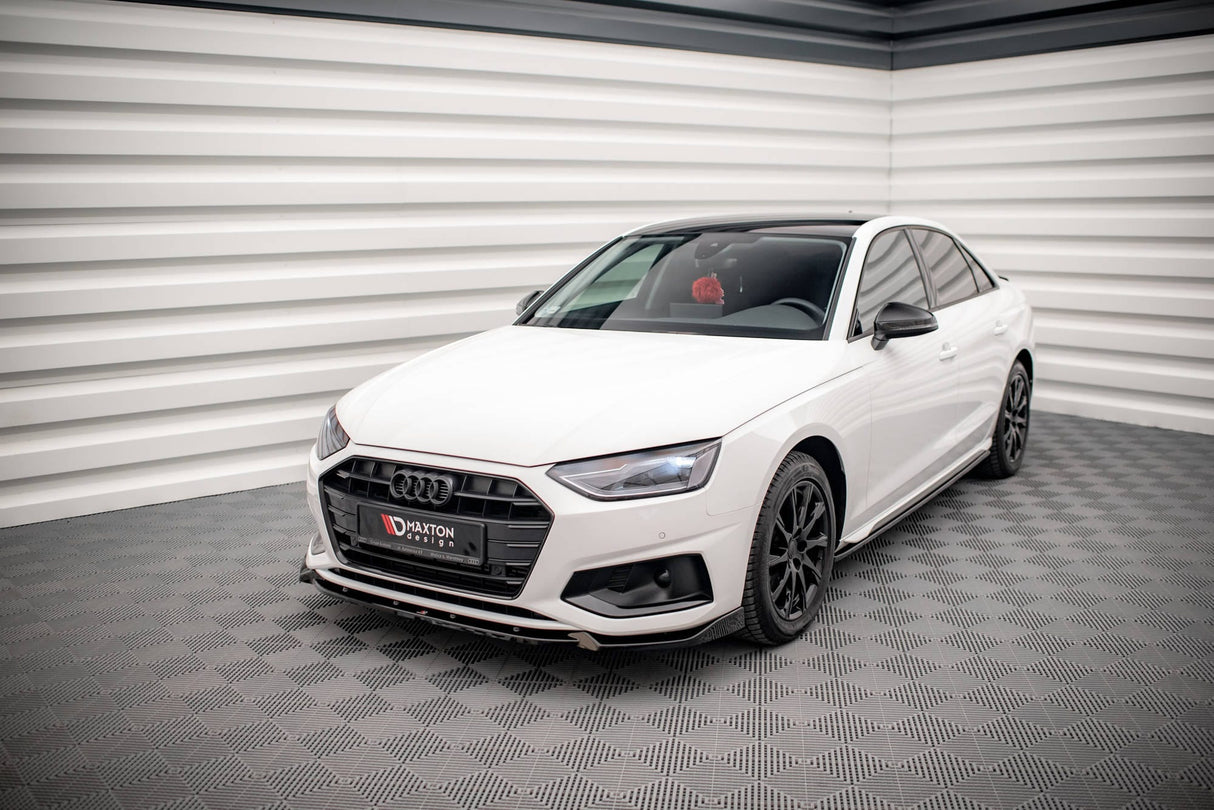 Maxton Design Front Splitter V.1 Audi A4 B9 Facelift (Standard)