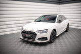 Maxton Design Front Splitter V.1 Audi A4 B9 Facelift (Standard)