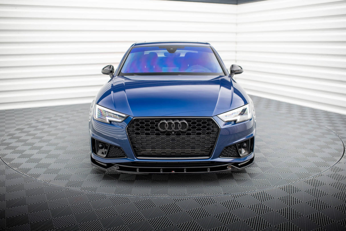 Maxton Design Front Splitter V.1 Audi S4 / A4 S-Line (Us My2019)