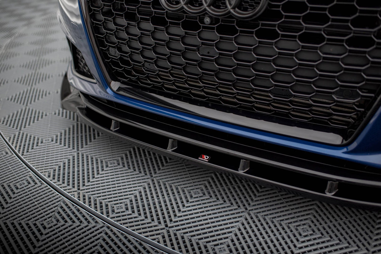 Maxton Design Front Splitter V.1 Audi S4 / A4 S-Line (Us My2019)