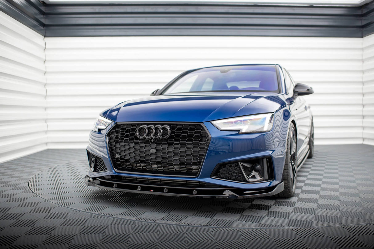 Maxton Design Front Splitter V.1 Audi S4 / A4 S-Line (Us My2019)