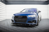 Maxton Design Front Splitter V.1 Audi S4 / A4 S-Line (Us My2019)