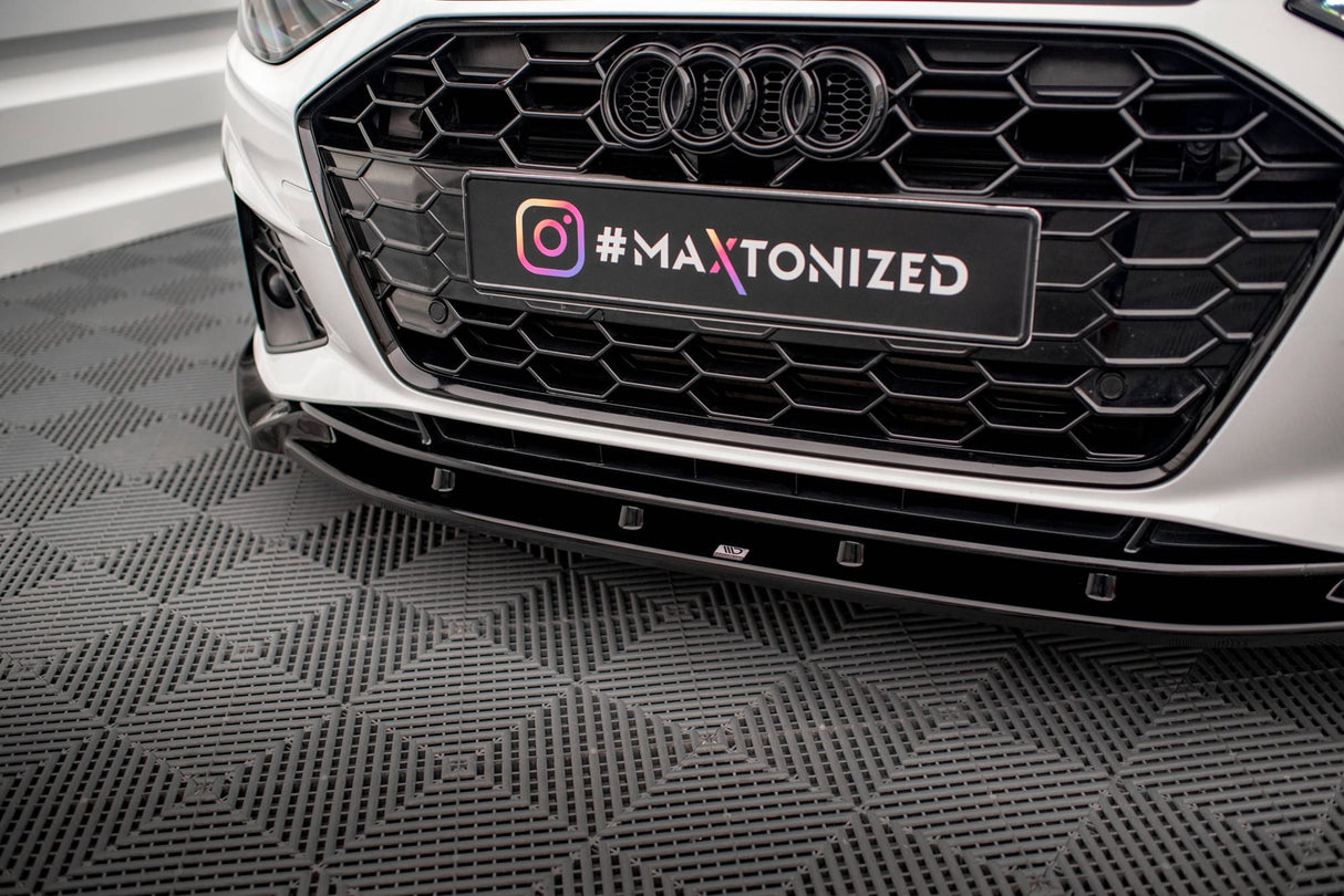 Maxton Design Front Splitter V.1 - Audi B9.5 / A4 S-line / S4