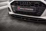 Maxton Design Front Splitter V.1 - Audi B9.5 / A4 S-line / S4