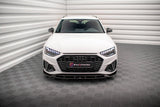 Maxton Design Front Splitter V.1 - Audi B9.5 / A4 S-line / S4