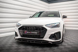 Maxton Design Front Splitter V.1 - Audi B9.5 / A4 S-line / S4