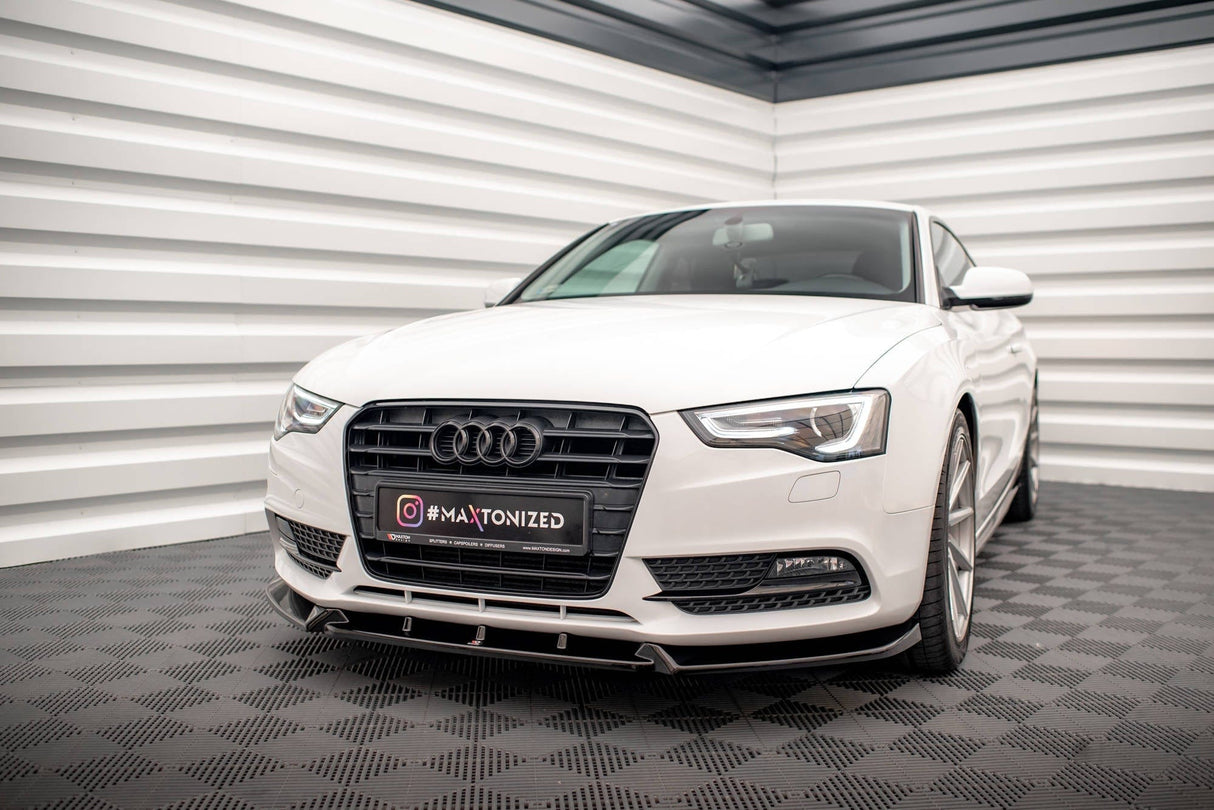 Maxton Design Front Splitter V.1 Audi A5 Coupe 8T Facelift