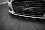 Maxton Design Front Splitter V.1 Audi A6 C8