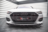 Maxton Design Front Splitter V.1 Audi A7 C8