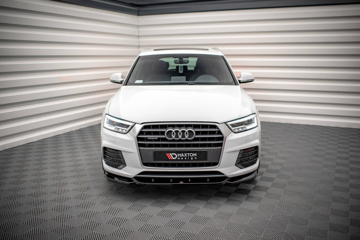 Maxton Design Front Splitter V.1 Audi Q3 S-Line 8U Facelift