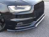 Maxton Design Front Splitter V.1 Audi S4 / A4 S-Line B8 FL