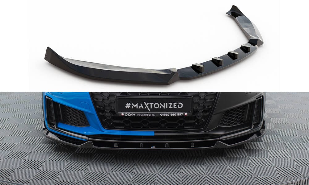 Maxton Design Front Splitter V.1 Audi TTS / TT S-Line 8S Facelift