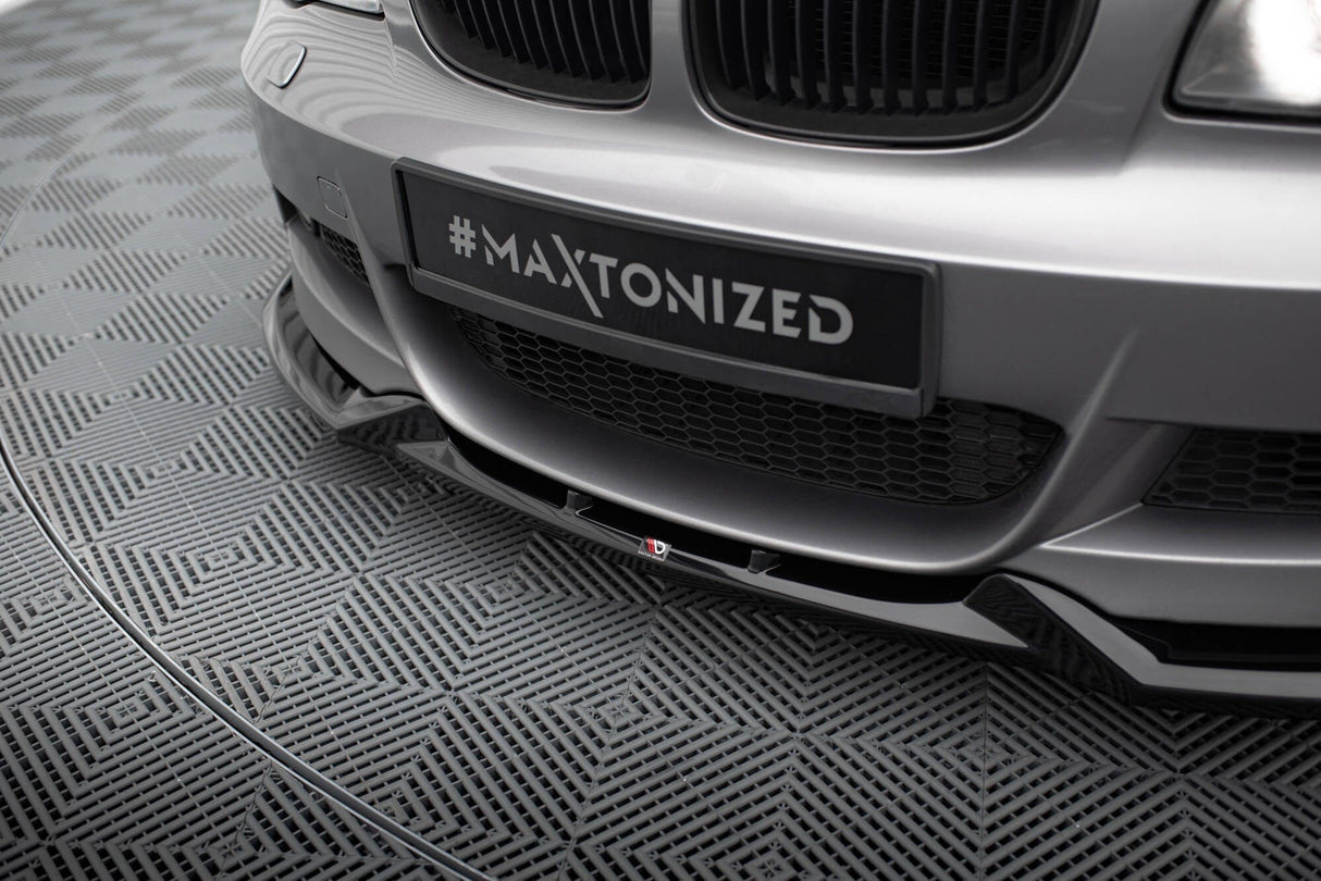 Maxton Design Front Splitter V.1 BMW 1 M-Pack E82