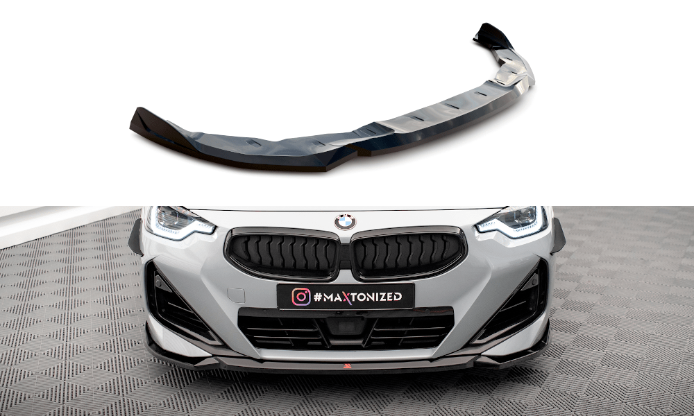Maxton Design Front Splitter V.1 BMW 2 Coupe M-Pack / M240I G42
