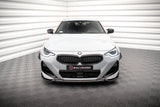 Maxton Design Front Splitter V.1 BMW 2 Coupe M-Pack / M240I G42