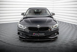 Maxton Design Front Splitter V.1 BMW 4 Coupe / Gran Coupe / Cabrio F32 / F36 / F33