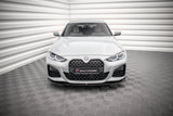 Maxton Design Front Splitter V.1 BMW 4 / I4 Gran Coupe M-Pack G26