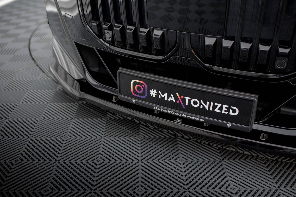 Maxton Design Front Splitter V.1 BMW 7 M-Pack / M760 G70