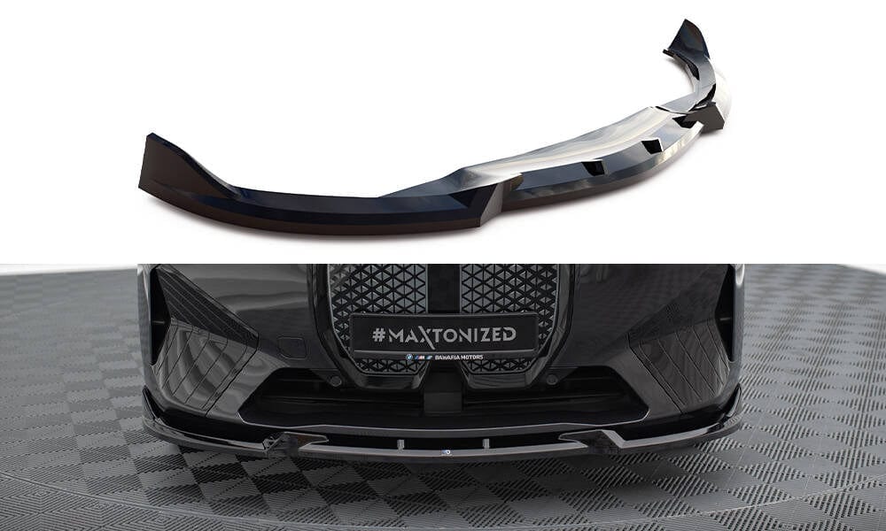 Maxton Design Front Splitter V.1 BMW Ix Sport / M60