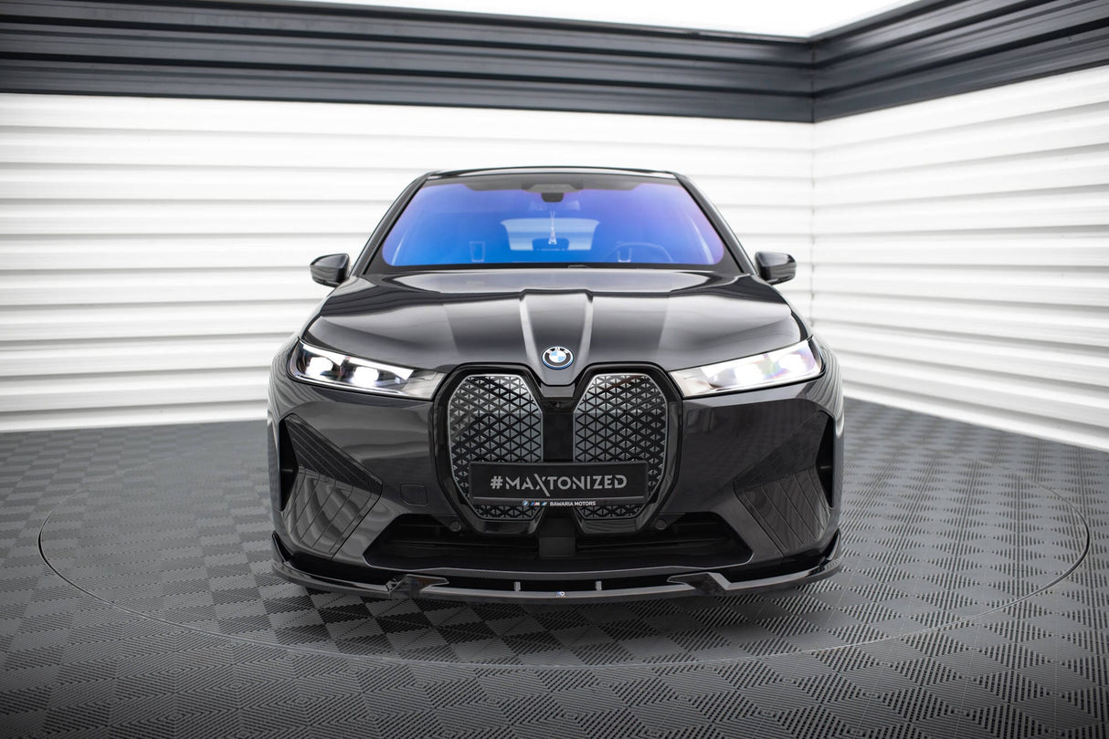 Maxton Design Front Splitter V.1 BMW Ix Sport / M60