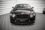 Maxton Design Front Splitter V.1 Bentley Continental Gt V8 S MK2