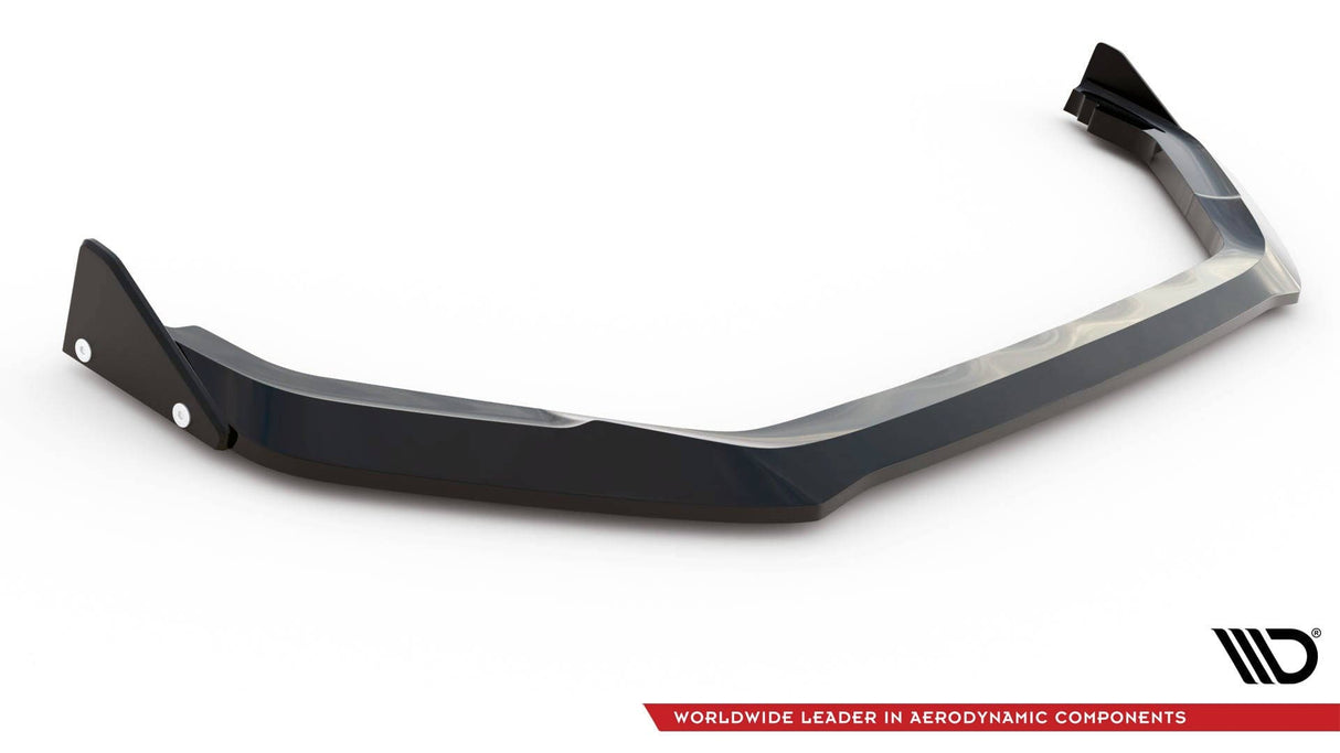 Maxton Design Front Splitter V.1 + Flaps Honda Civic Type-R Mk 11