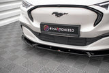 Maxton Design Front Splitter V.1 Ford Mustang Mach-E MK1