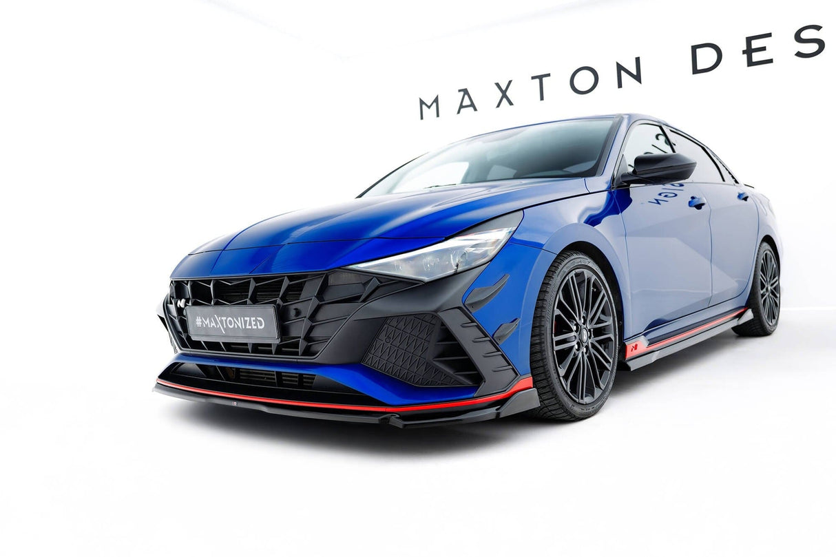 Maxton Design Front Splitter V.1 Hyundai Elantra N MK7