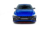 Maxton Design Front Splitter V.1 Hyundai Elantra N MK7