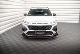 Maxton Design Front Splitter V.1 Hyundai Kona N MK2