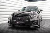 Maxton Design Front Splitter V.1 Infiniti Q50 S Mk1