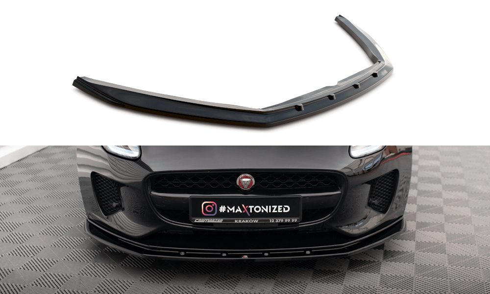Maxton Design Front Splitter V.1 Jaguar F-Type MK1 Facelift