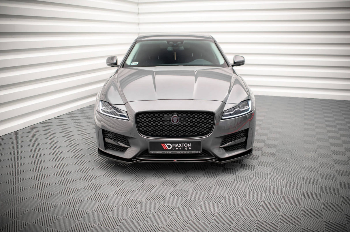 Maxton Design Front Splitter V.1 Jaguar Xf R-Sport MK2