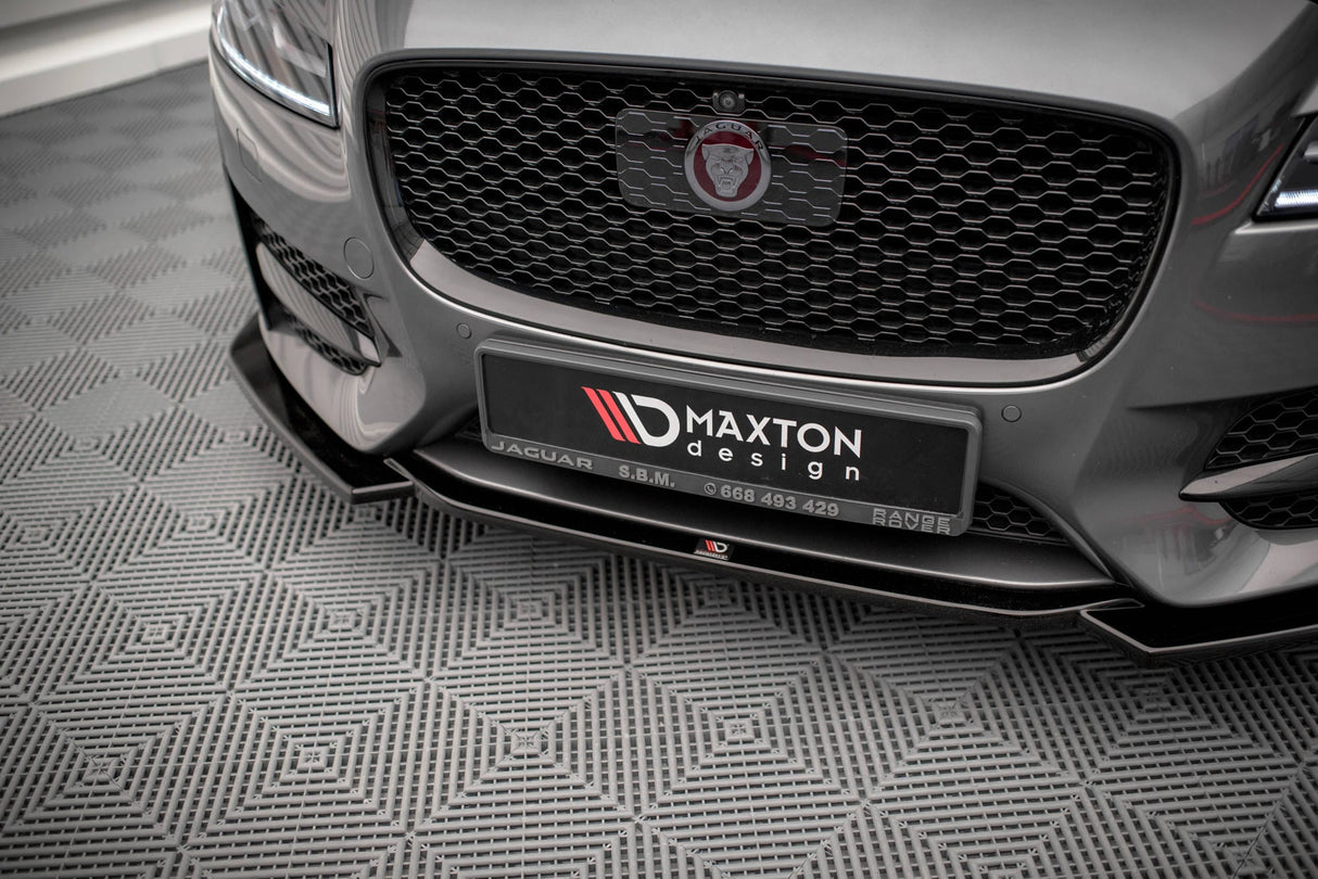 Maxton Design Front Splitter V.1 Jaguar Xf R-Sport MK2