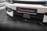 Maxton Design Front Splitter V.1 Kia Ev6 Gt-Line Mk1