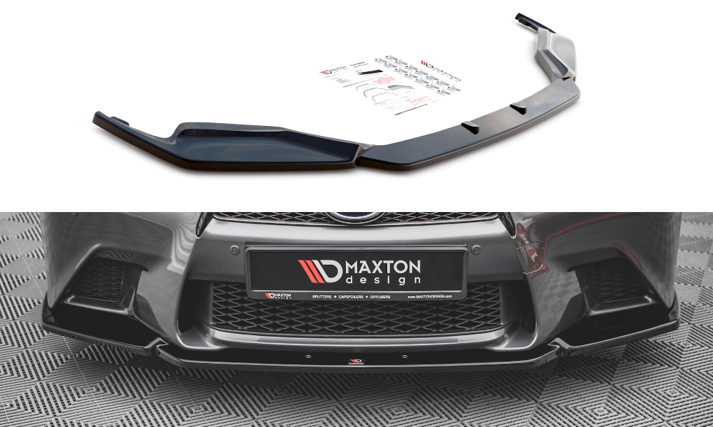 Maxton Design Front Splitter V.1 Lexus Gs F Sport Mk4 (L10)