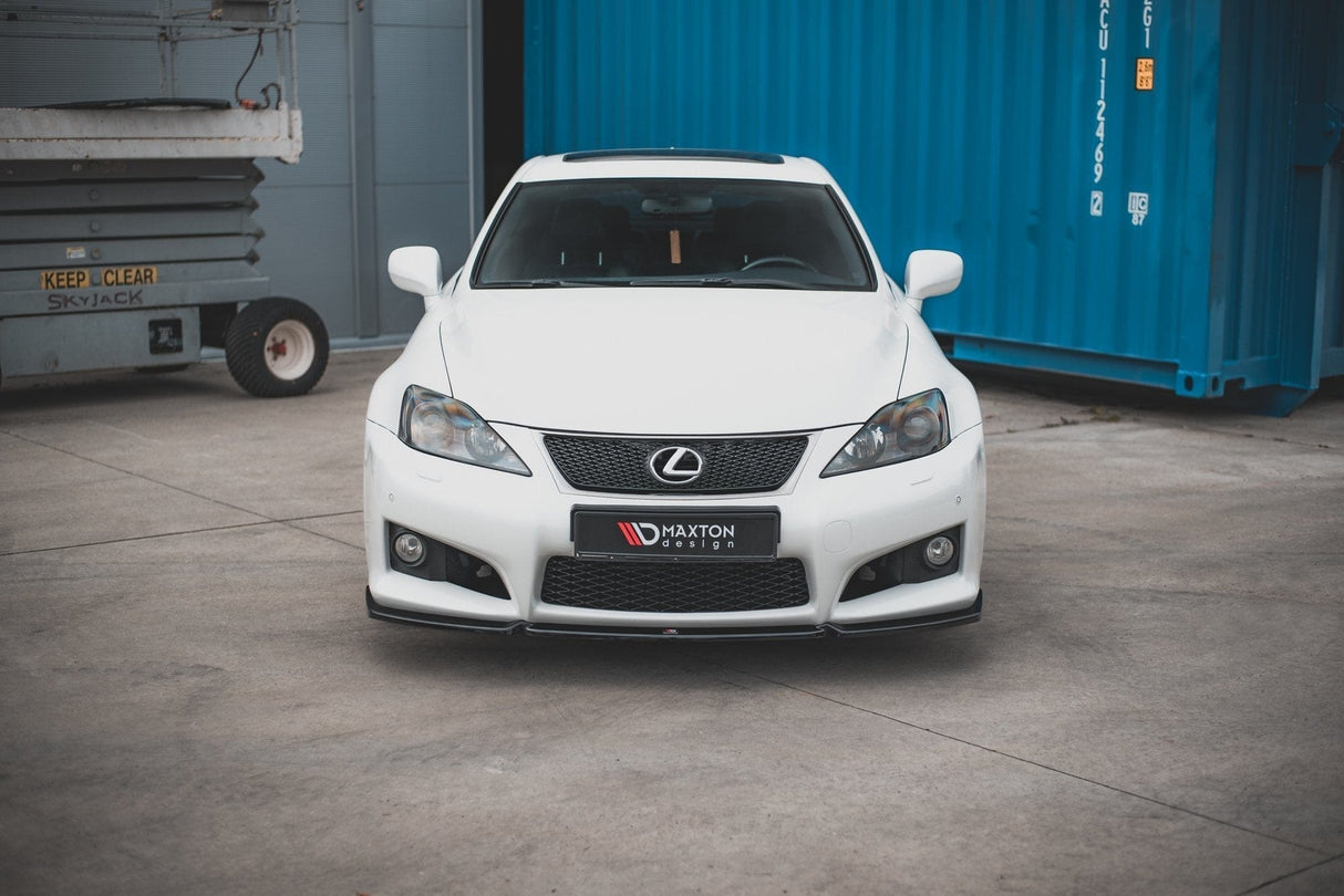 Maxton Design Front Splitter V.1 Lexus Is F Mk2