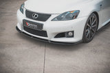 Maxton Design Front Splitter V.1 Lexus Is F Mk2