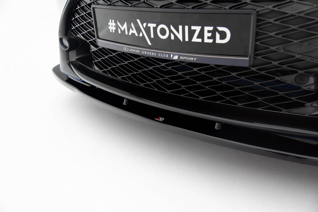 Maxton Design Front Splitter V.1 Lexus Rc