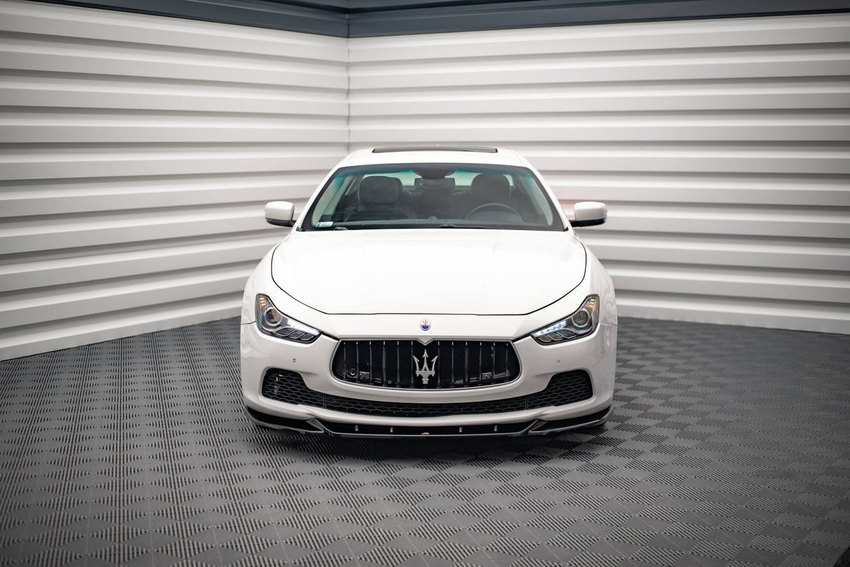 Maxton Design Front Splitter V.1 Maserati Ghibli MK3