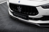 Maxton Design Front Splitter V.1 Maserati Ghibli MK3 Facelift