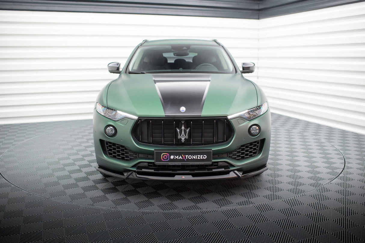Maxton Design Front Splitter V.1 Maserati Levante MK1
